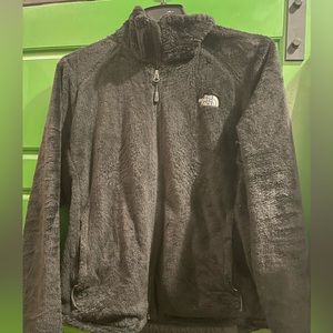 Black North Face Fuzzy Jacket